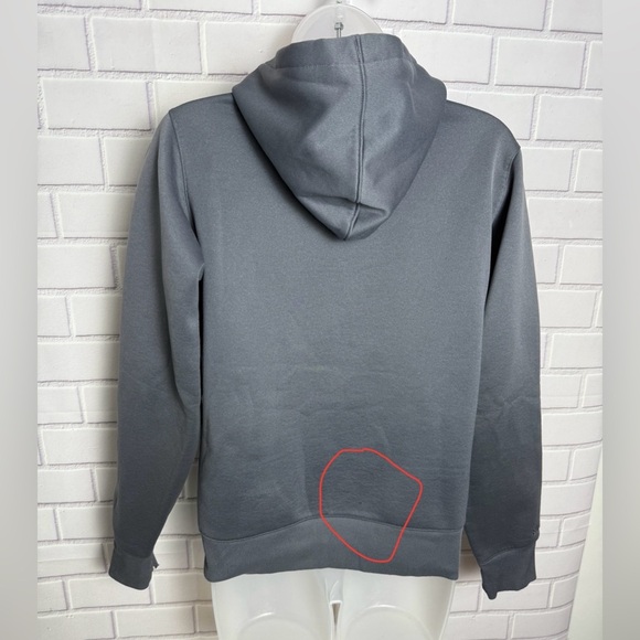 Under Armour Gray Hoodie with Pink Logo/women size SM/P/P - Picture 10 of 10
